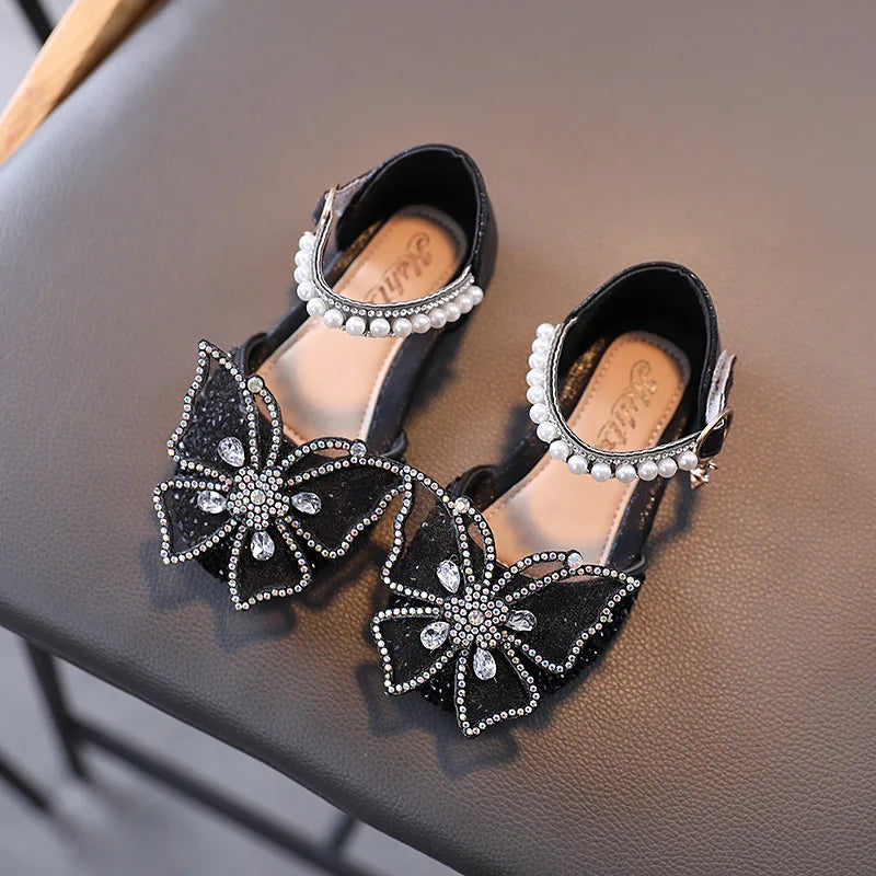 TwinkleToes – Rhinestone Princess Summer Sandals