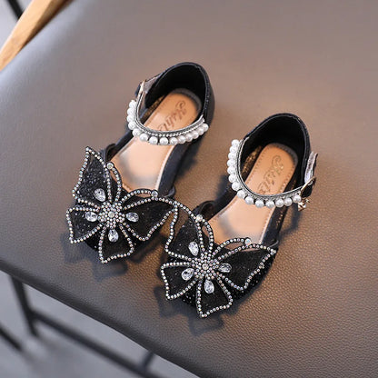 TwinkleToes – Rhinestone Princess Summer Sandals