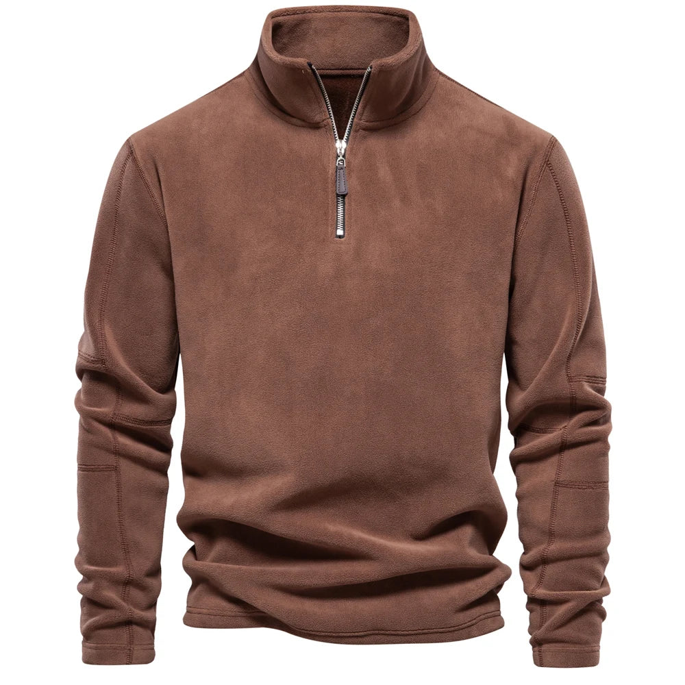 Verno™ - Premium Quarter-Zip Sweatshirt - Stay Warm, Look Sharp – Comfort Meets Confidence!