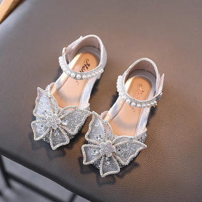 TwinkleToes – Rhinestone Princess Summer Sandals