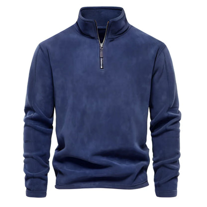 Verno™ - Premium Quarter-Zip Sweatshirt - Stay Warm, Look Sharp – Comfort Meets Confidence!