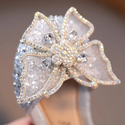 TwinkleToes – Rhinestone Princess Summer Sandals