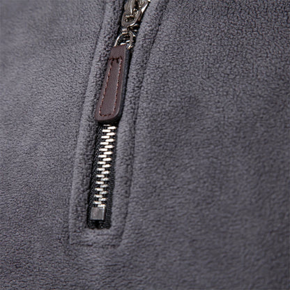 Verno™ - Premium Quarter-Zip Sweatshirt - Stay Warm, Look Sharp – Comfort Meets Confidence!