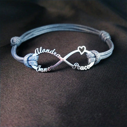 Lumora - Personalized Infinity Name Bracelet